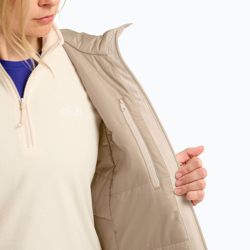 Дамско яке за дъжд Jack Wolfskin Heidelstein 2 Ins oyster 6