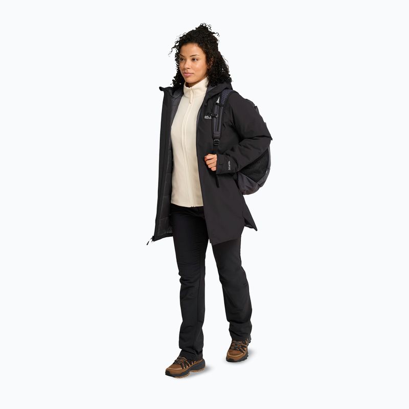 Дамско яке за дъжд Jack Wolfskin Heidelstein 2 Ins black 2