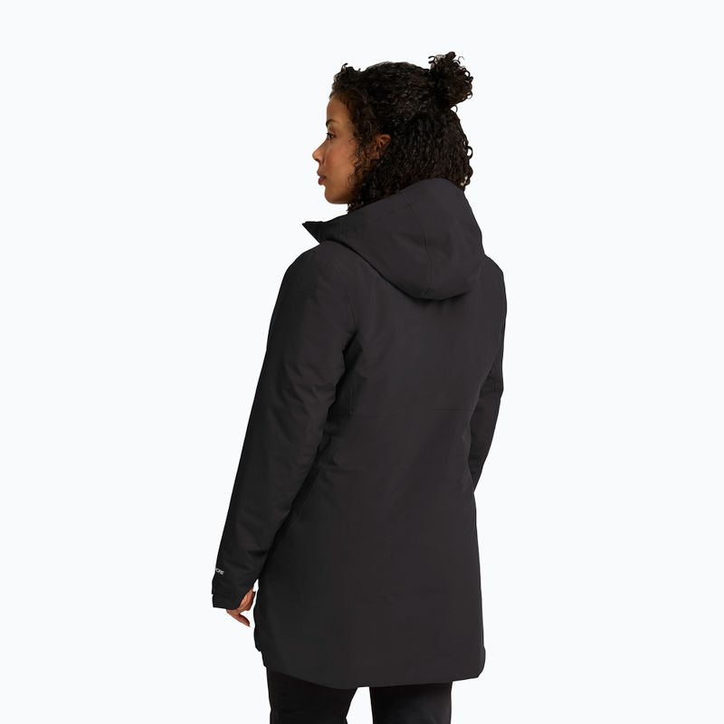 Дамско яке за дъжд Jack Wolfskin Heidelstein 2 Ins black 3