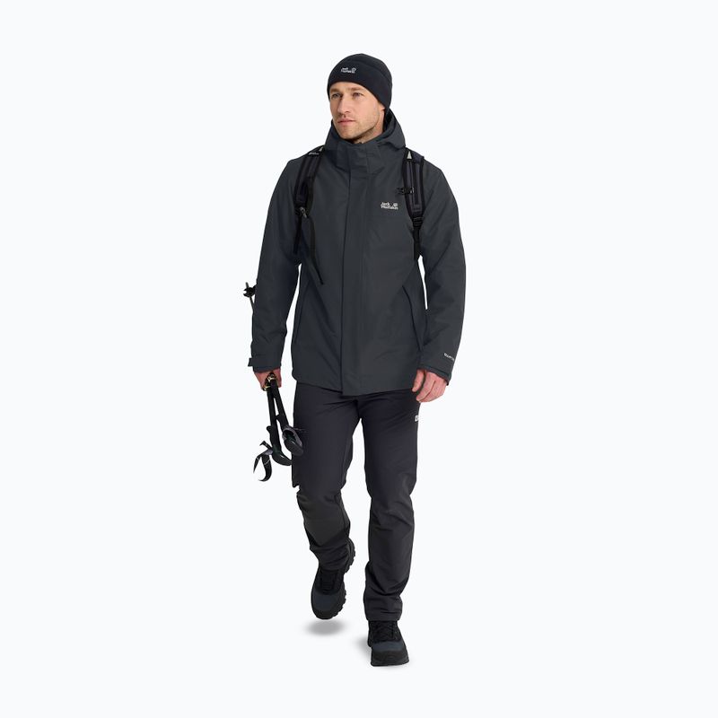 Мъжко яке 3-в-1 Jack Wolfskin Stonelite 3In1 phantom 2