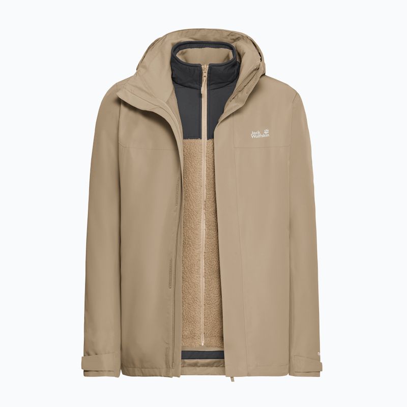 Мъжко яке 3-в-1 Jack Wolfskin Stonelite 3In1 hazel wood 12