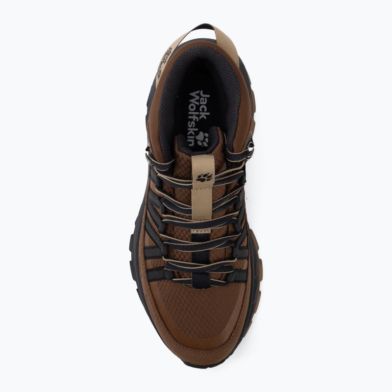 Дамски туристически обувки Jack Wolfskin Wild Hike Texapore Mid fawn 5