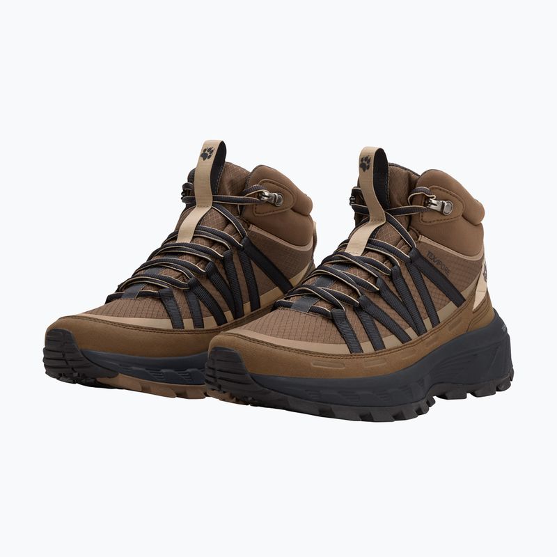 Дамски туристически обувки Jack Wolfskin Wild Hike Texapore Mid fawn 2