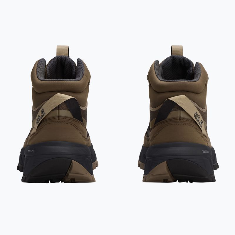 Дамски туристически обувки Jack Wolfskin Wild Hike Texapore Mid fawn 3