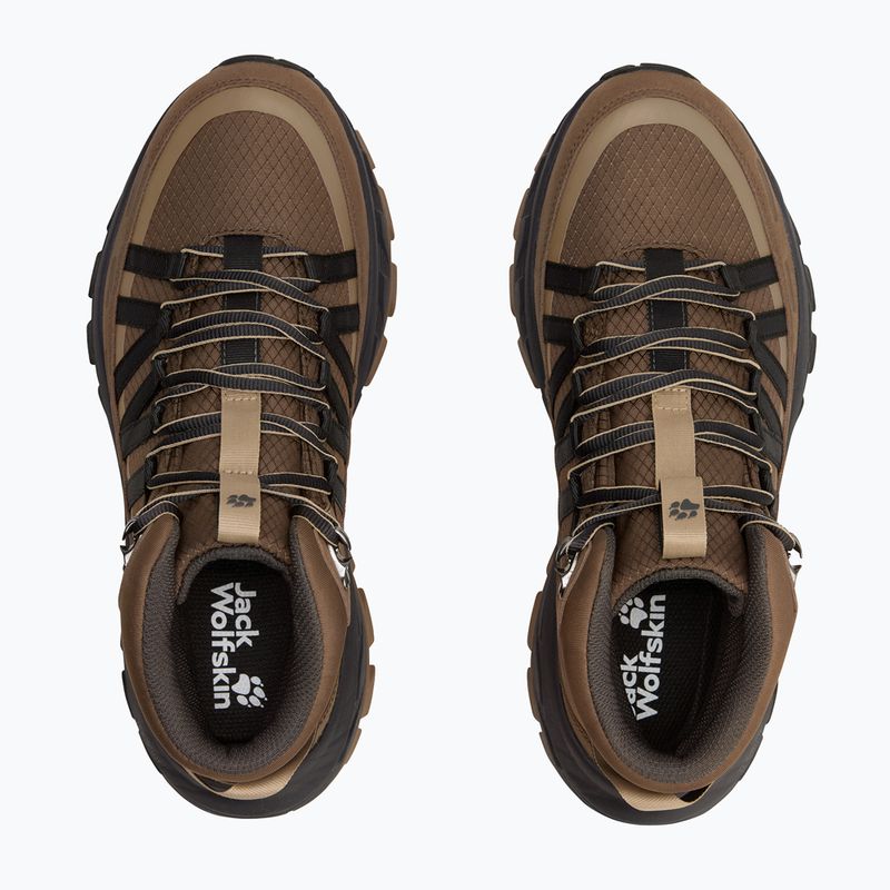 Дамски туристически обувки Jack Wolfskin Wild Hike Texapore Mid fawn 4