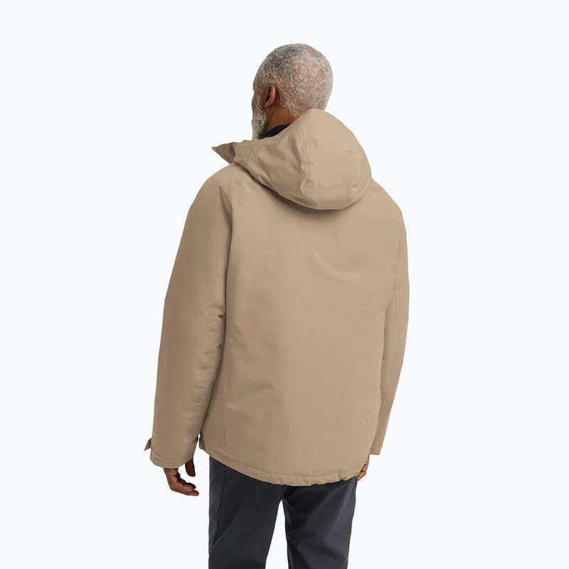 Мъжко пухено яке Jack Wolfskin Icecape 2 l Down Ins Rds hazel wood 3