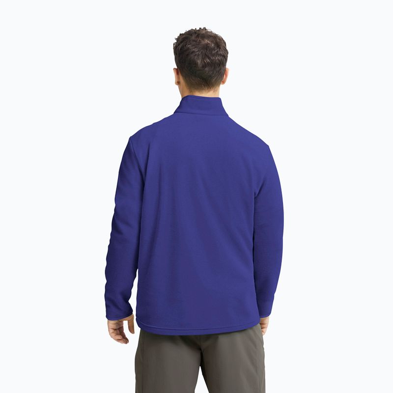 Мъжки поларен суитшърт Jack Wolfskin Taunus 100 Full Zip glow ink 3