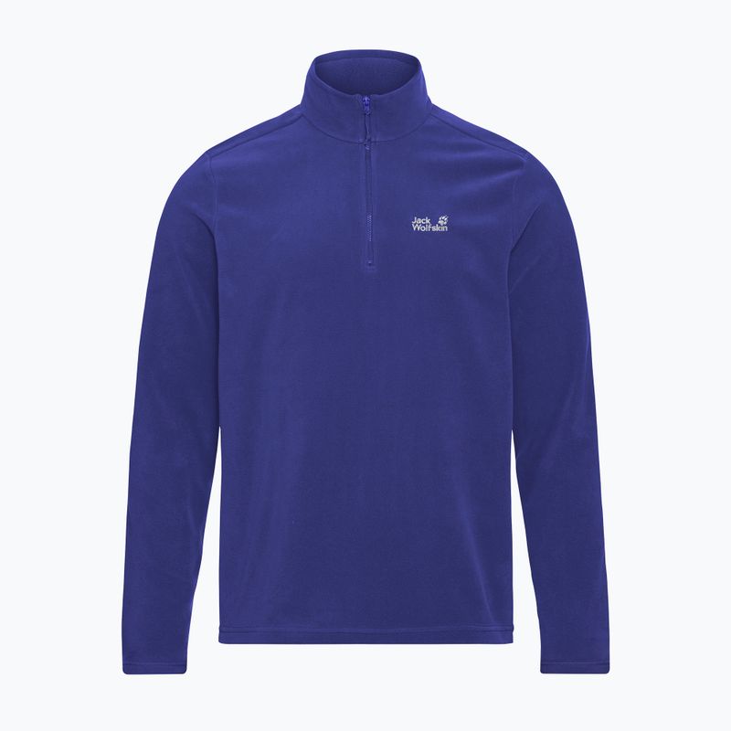 Мъжки поларен суитшърт Jack Wolfskin Taunus 100 Full Zip glow ink 5