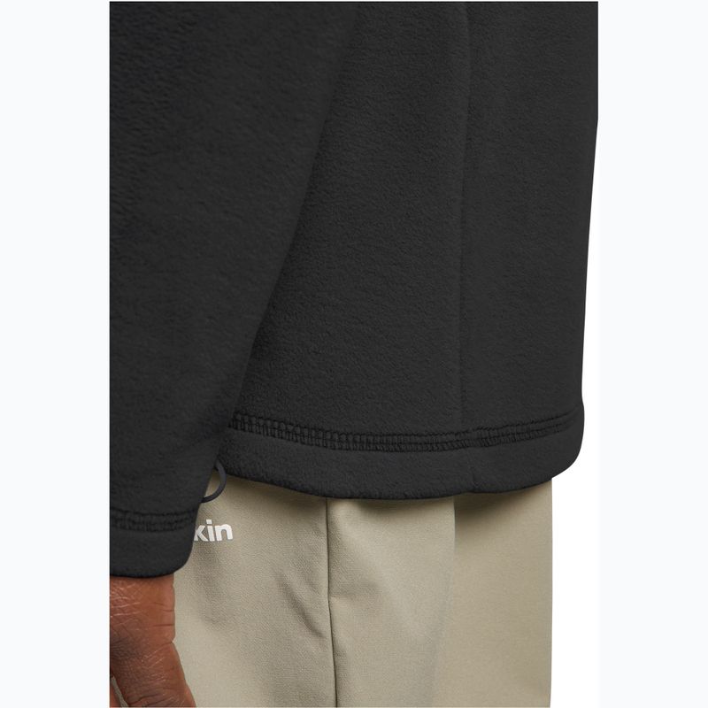 Мъжки поларен суитшърт Jack Wolfskin Wild Rebel 200 Full Zip paw black 6