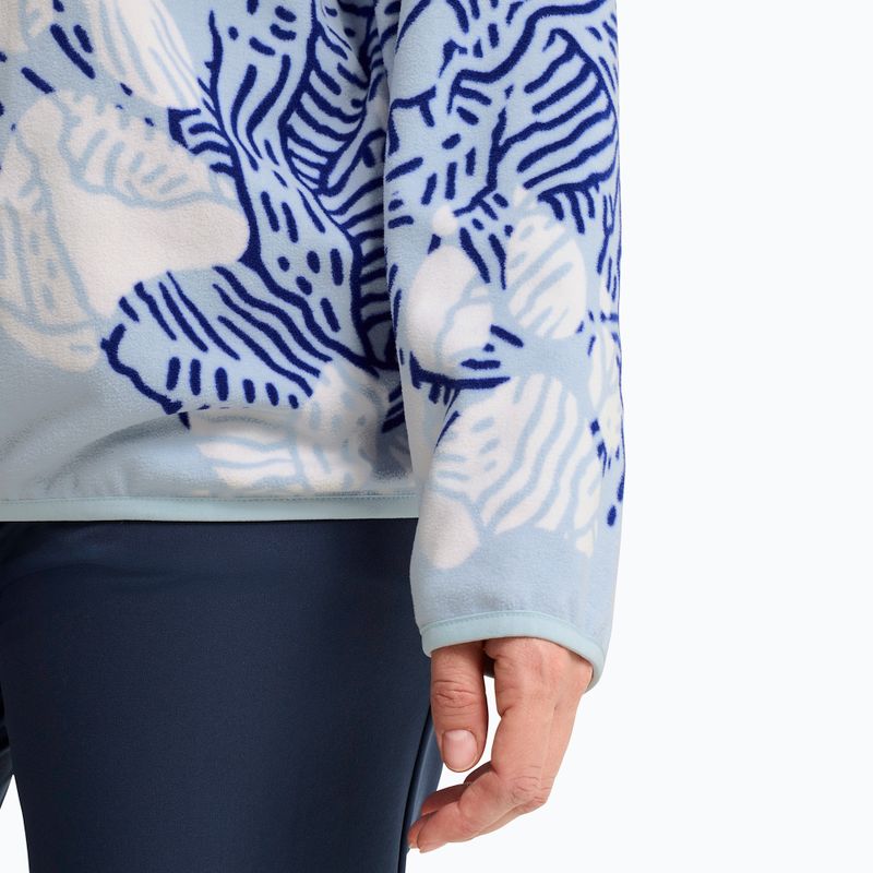 Дамски поларен суитшърт Jack Wolfskin Paw Era 100 Orint Half Zip paw crystal blue 6