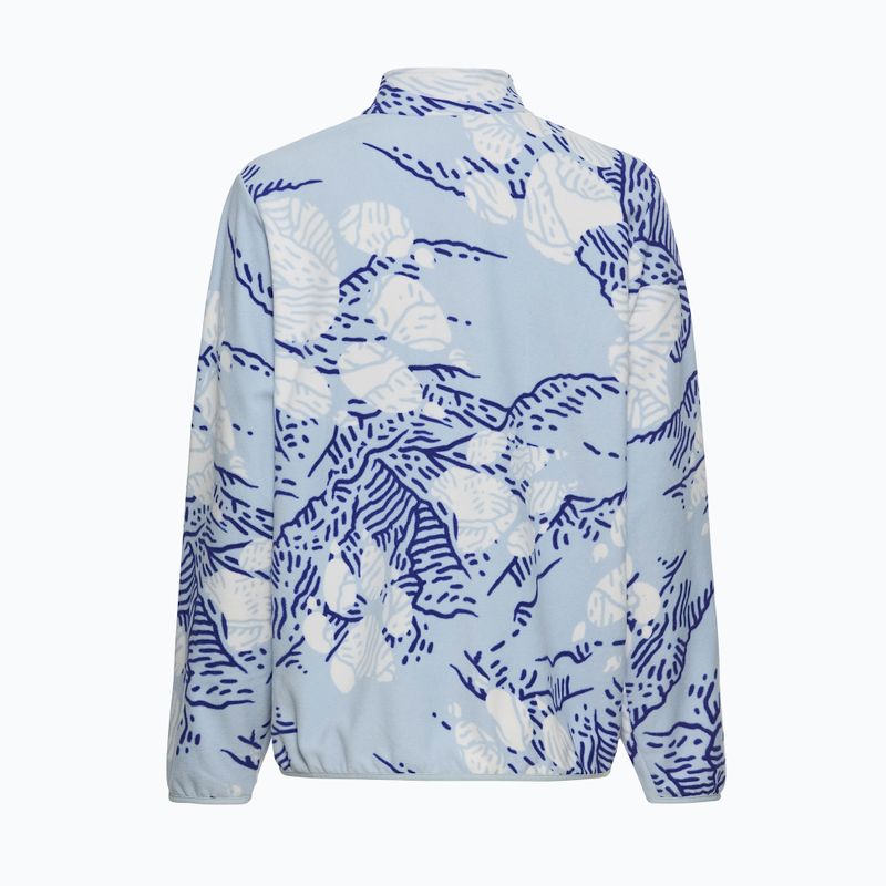 Дамски поларен суитшърт Jack Wolfskin Paw Era 100 Orint Half Zip paw crystal blue 8