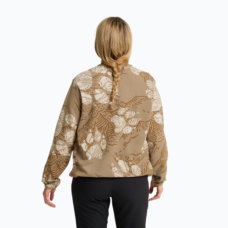 Дамски поларен суитшърт Jack Wolfskin Paw Era 100 Orint Half Zip paw hazel wood 3