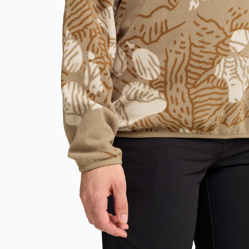 Дамски поларен суитшърт Jack Wolfskin Paw Era 100 Orint Half Zip paw hazel wood 6