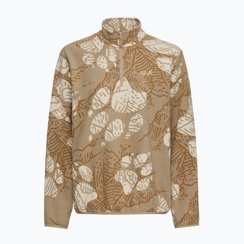 Дамски поларен суитшърт Jack Wolfskin Paw Era 100 Orint Half Zip paw hazel wood 7