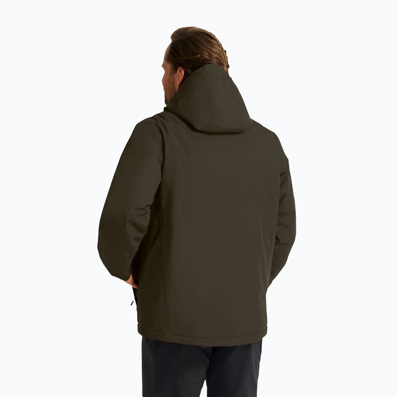 Мъжко ватирано яке Jack Wolfskin Wisper Ins obsidian moss 3