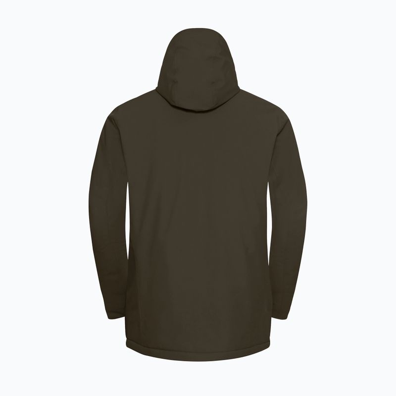Мъжко ватирано яке Jack Wolfskin Wisper Ins obsidian moss 8