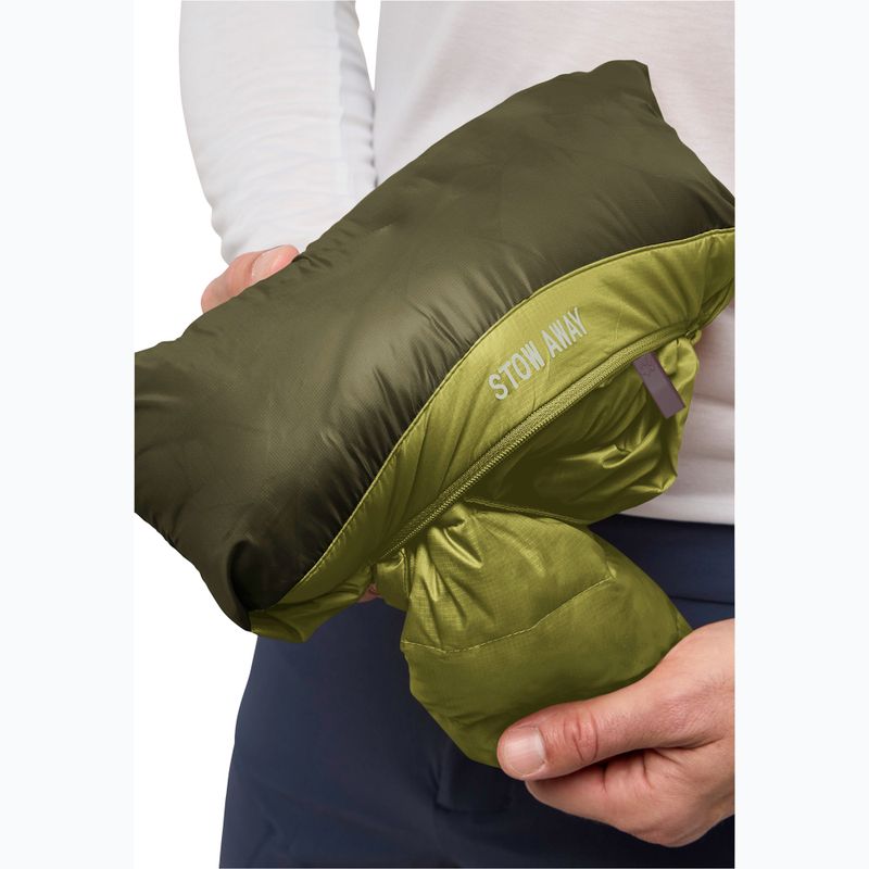 Мъжко пухено яке Jack Wolfskin Passamani Down Hoody khaki green 5