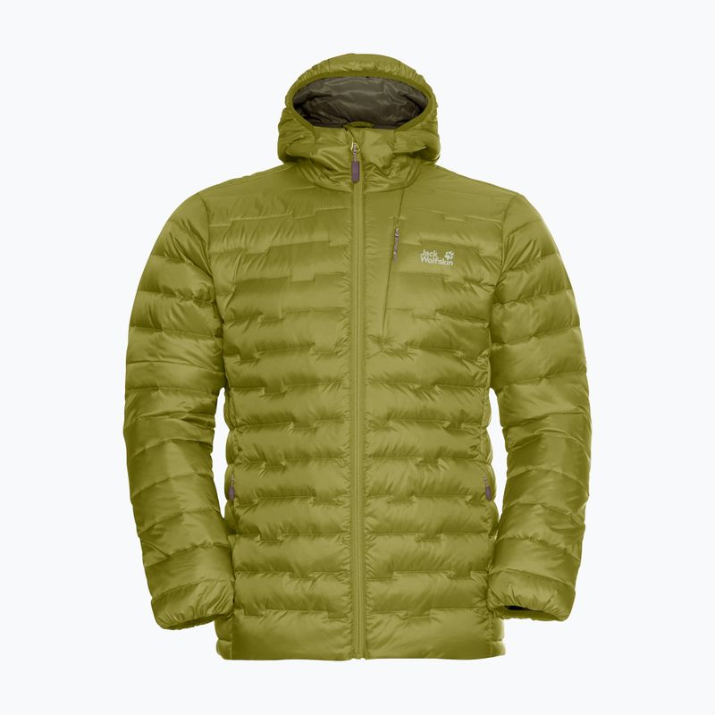 Мъжко пухено яке Jack Wolfskin Passamani Down Hoody khaki green 6