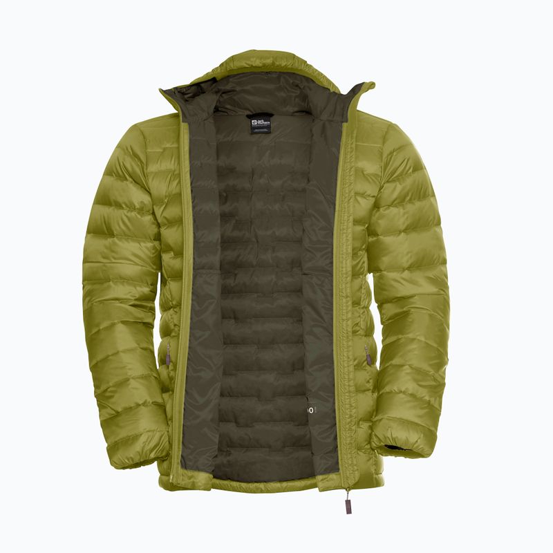 Мъжко пухено яке Jack Wolfskin Passamani Down Hoody khaki green 8
