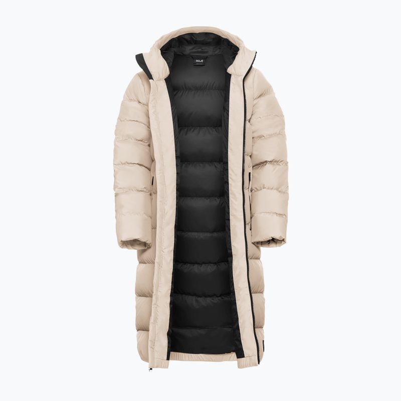 Дамско пухено палто Jack Wolfskin Frozen Palace Coat oyster 8