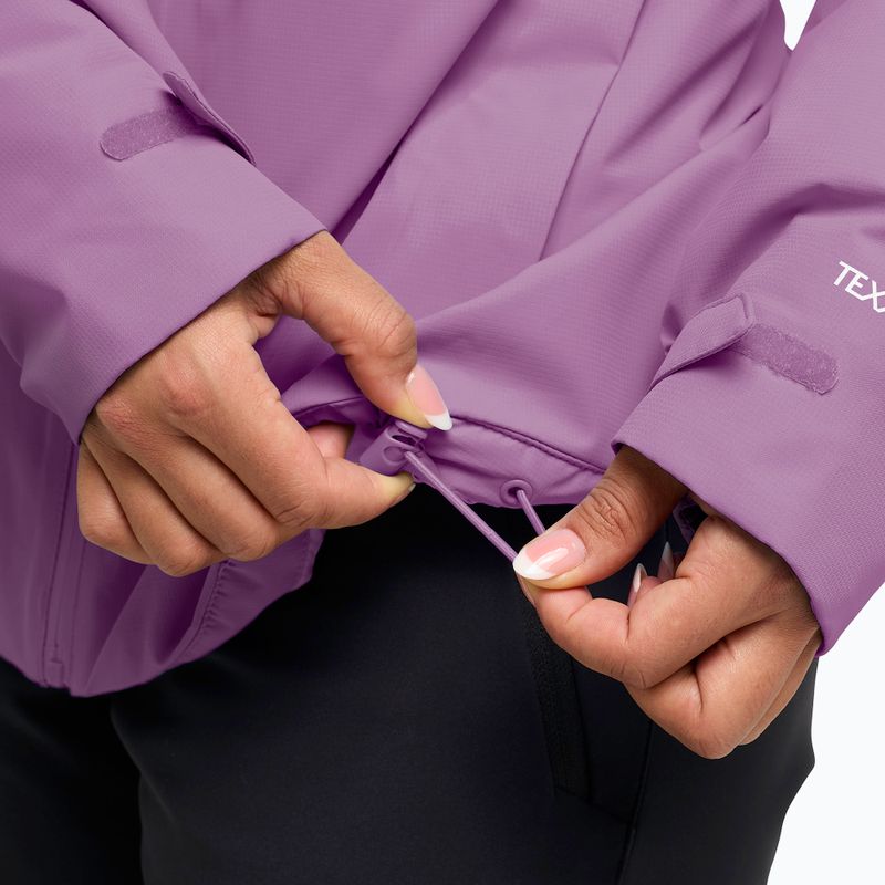 Дамско ватирано яке Jack Wolfskin Wisper Ins vivid orchid 5