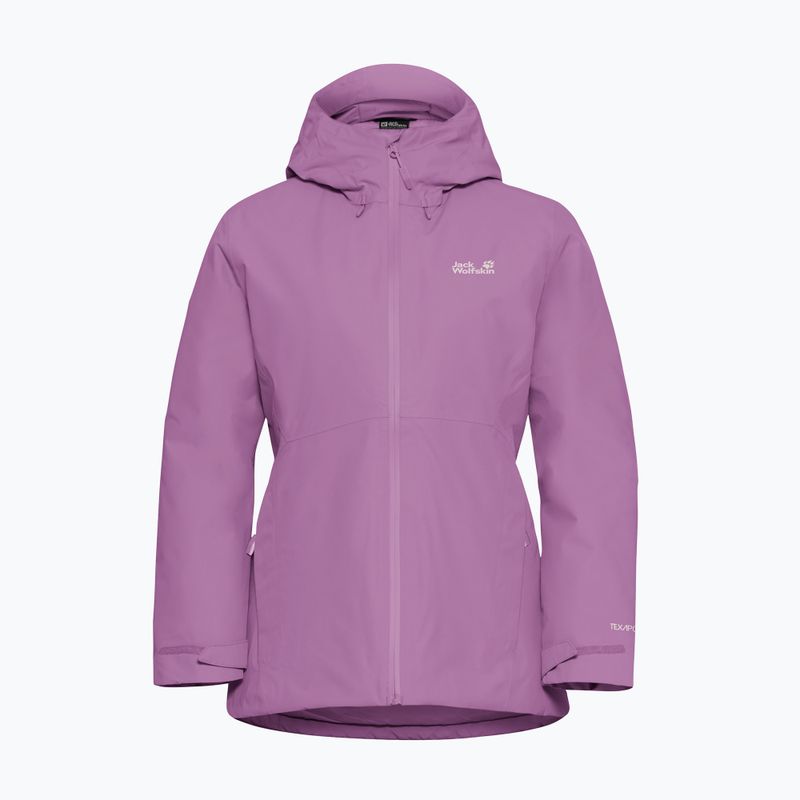 Дамско ватирано яке Jack Wolfskin Wisper Ins vivid orchid 7