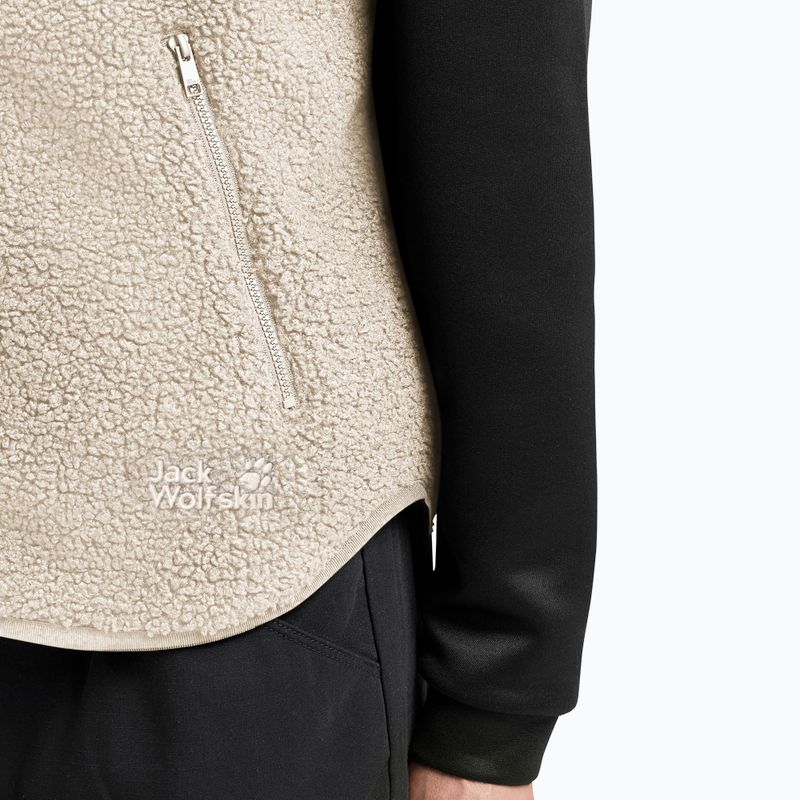 Дамски елек Jack Wolfskin High Curl oyster 6