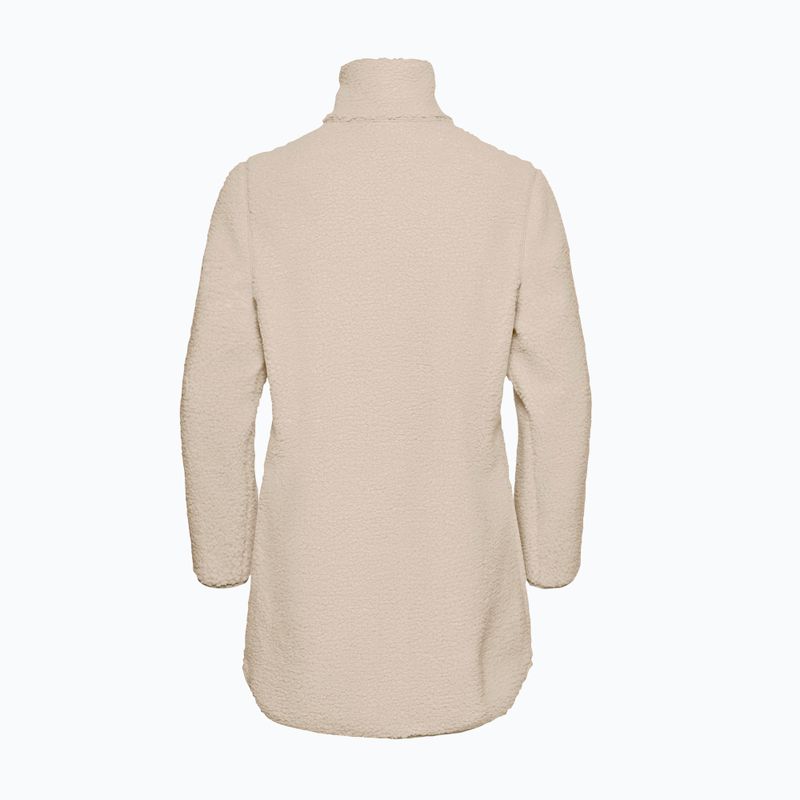 Дамски поларен суитшърт Jack Wolfskin High Curl Coat oyster 8