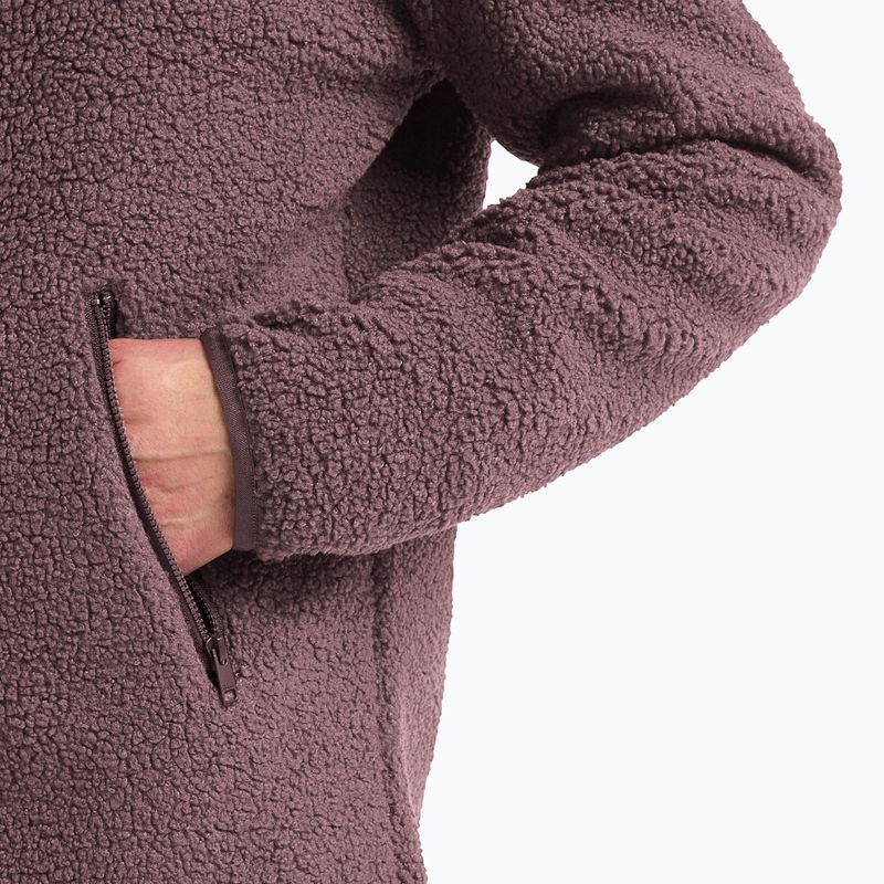 Дамски поларен суитшърт Jack Wolfskin High Curl Coat sheer plum 4