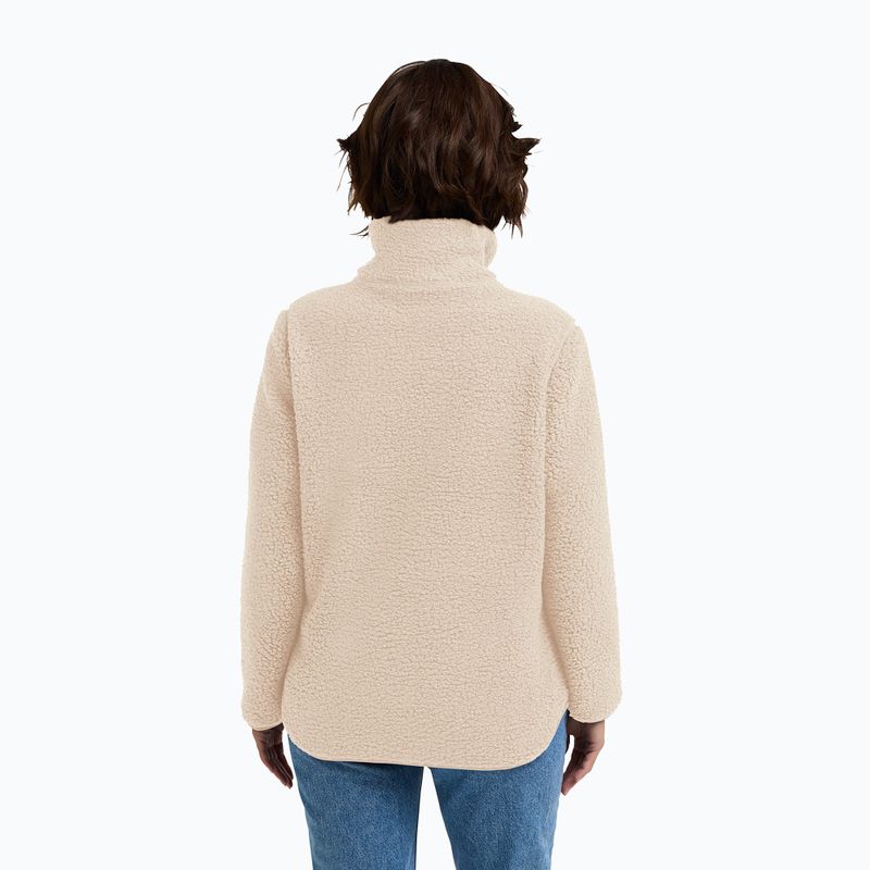 Дамски поларен суитшърт Jack Wolfskin High Curl oyster 3