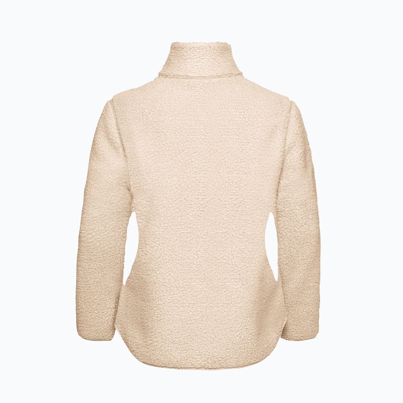 Дамски поларен суитшърт Jack Wolfskin High Curl oyster 8