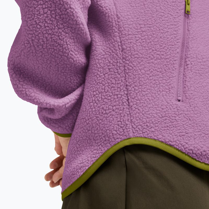 Дамски поларен суитшърт Jack Wolfskin Lite Curl Full Zip vivid orchid 6