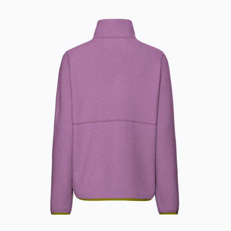 Дамски поларен суитшърт Jack Wolfskin Lite Curl Full Zip vivid orchid 8