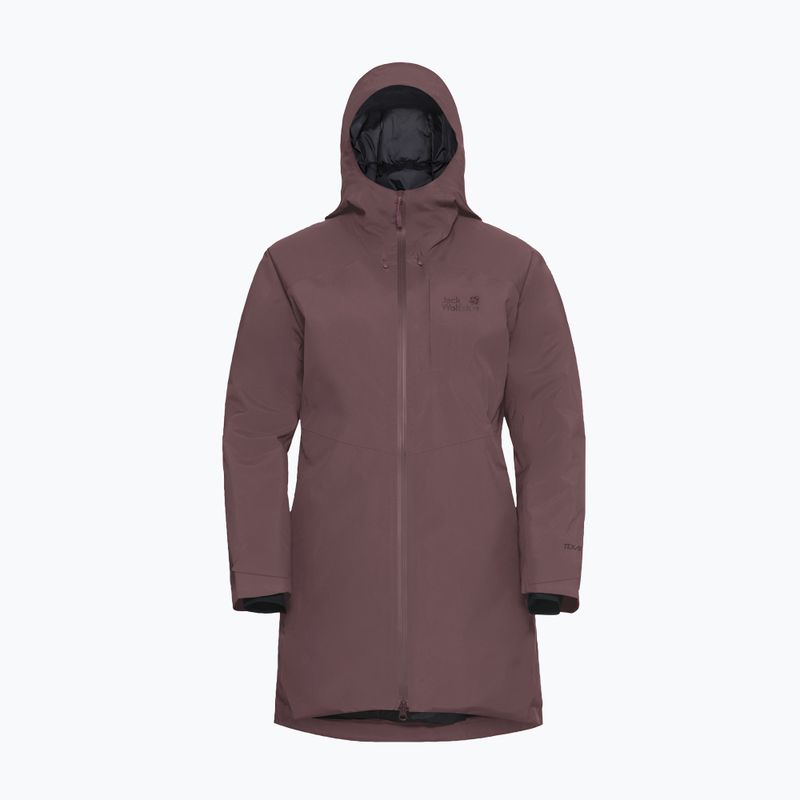 Дамско пухено яке Jack Wolfskin Icecape 2L Down Ins Rds sheer plum 7