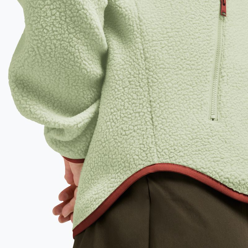 Дамски поларен суитшърт Jack Wolfskin Lite Curl Full Zip melon 6