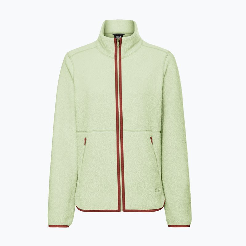 Дамски поларен суитшърт Jack Wolfskin Lite Curl Full Zip melon 7