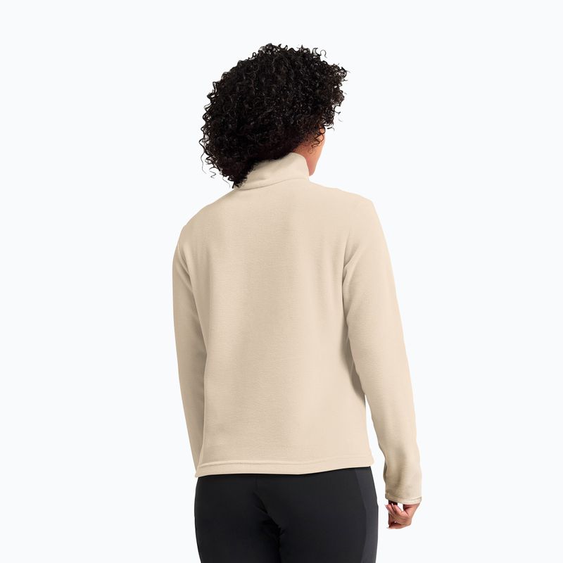 Дамски поларен суитшърт Jack Wolfskin Taunus 100 Half Zip oyster 3