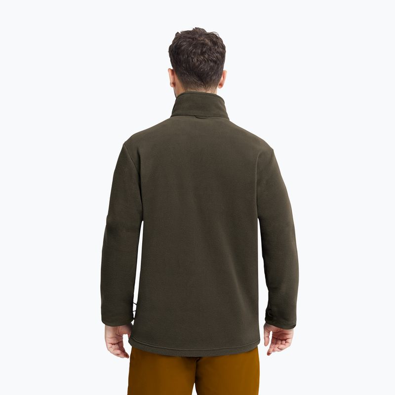 Мъжки поларен суитшърт Jack Wolfskin Taunus 200 Full Zip obsidian moss 3