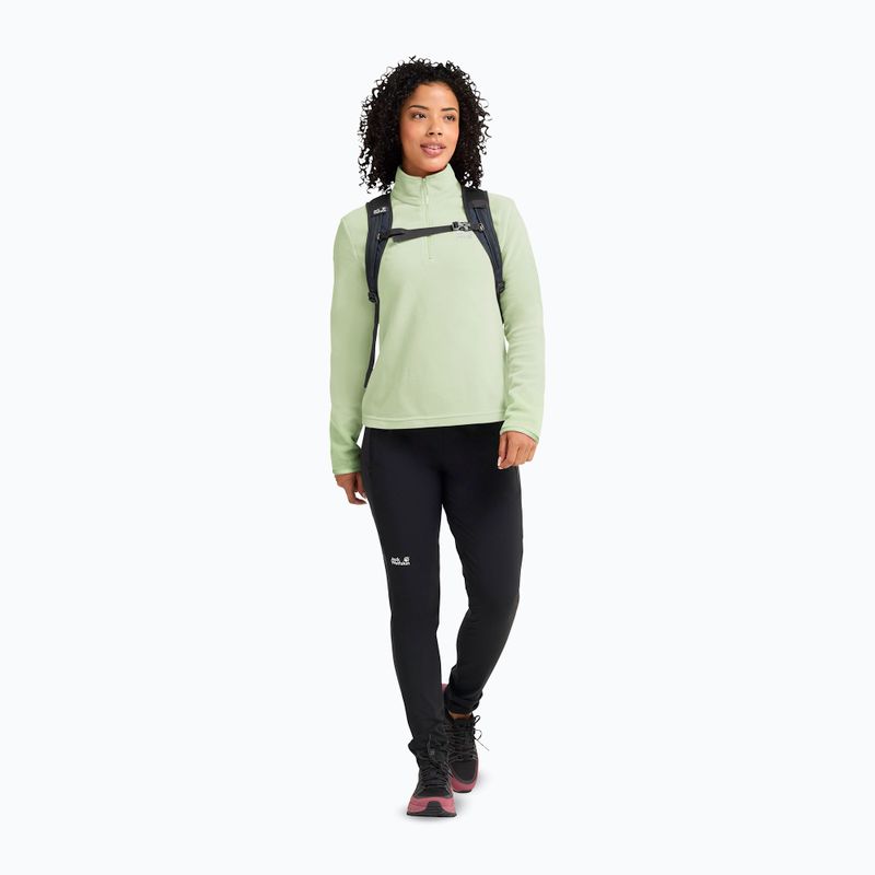 Дамски поларен суитшърт Jack Wolfskin Taunus 100 Half Zip melon 2