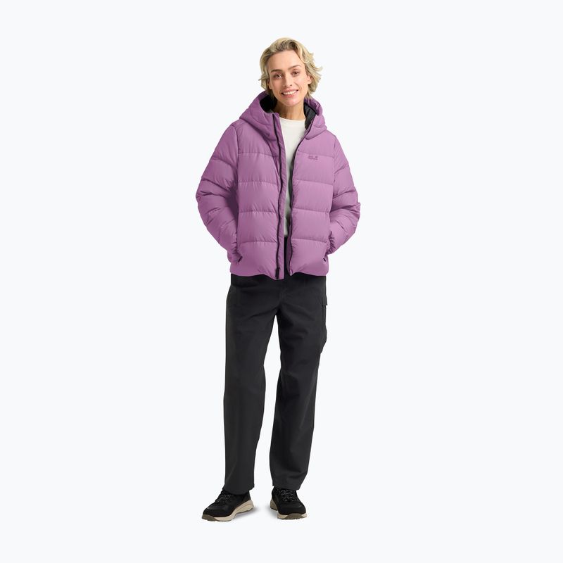 Дамско пухено палто Jack Wolfskin Frozen Palace vivid orchid 2