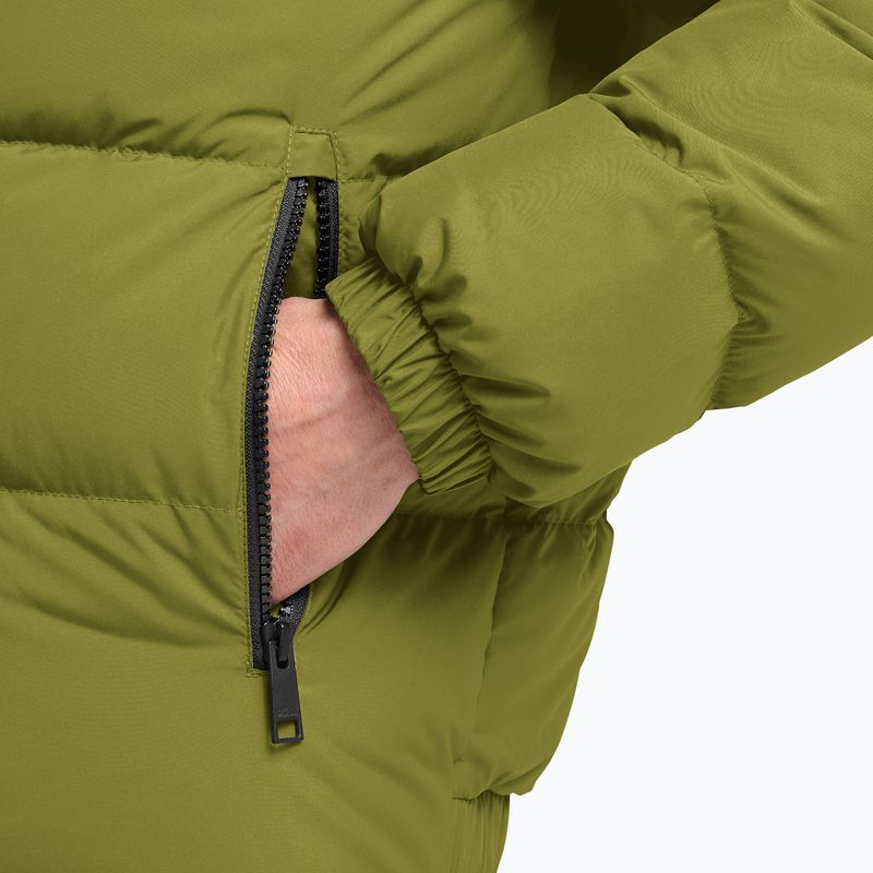 Дамско пухено палто Jack Wolfskin Frozen Palace khaki green 5