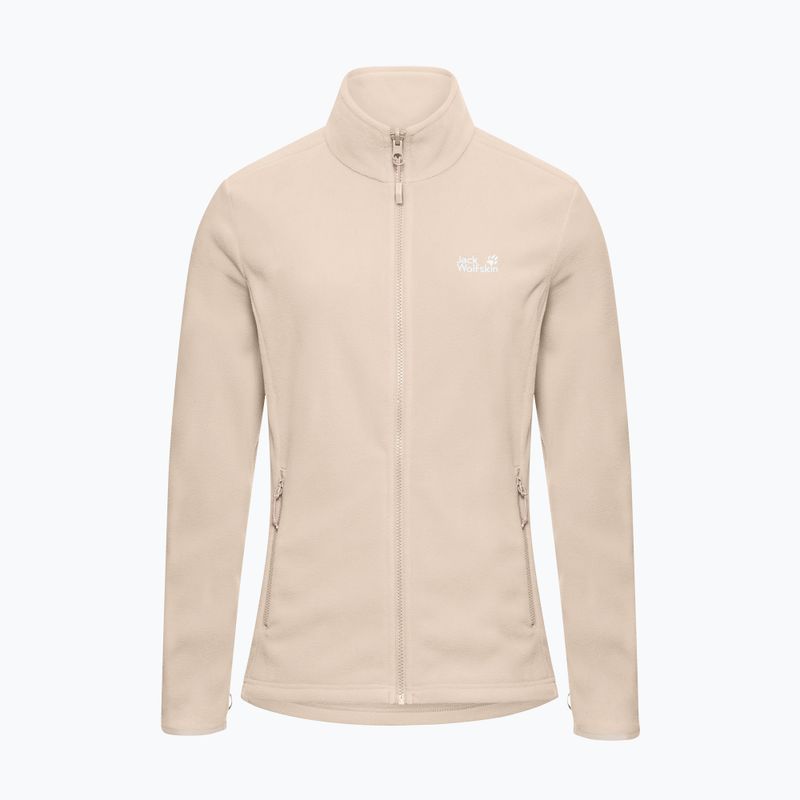 Дамски поларен суитшърт Jack Wolfskin Taunus 100 Full Zip oyster 7
