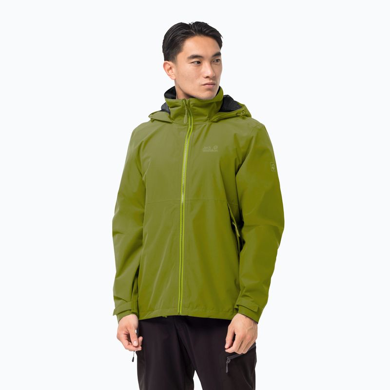 Jack Wolfskin мъжко яке Evandale green 1111131_4131