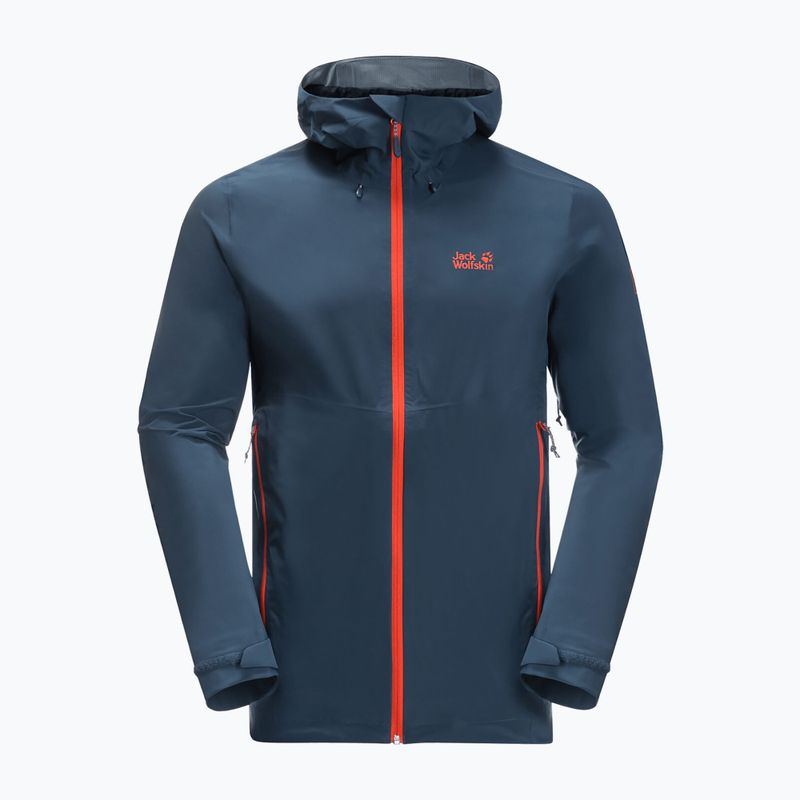 Мъжко дъждобранно яке Highest Peak 2.5L Jack Wolfskin тъмно синьо 1114961_1383 7