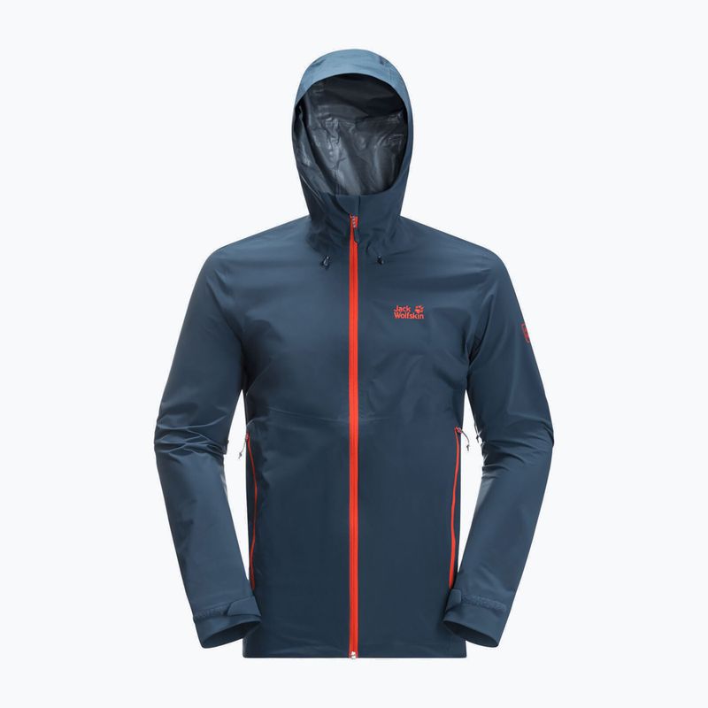 Мъжко дъждобранно яке Highest Peak 2.5L Jack Wolfskin тъмно синьо 1114961_1383 8