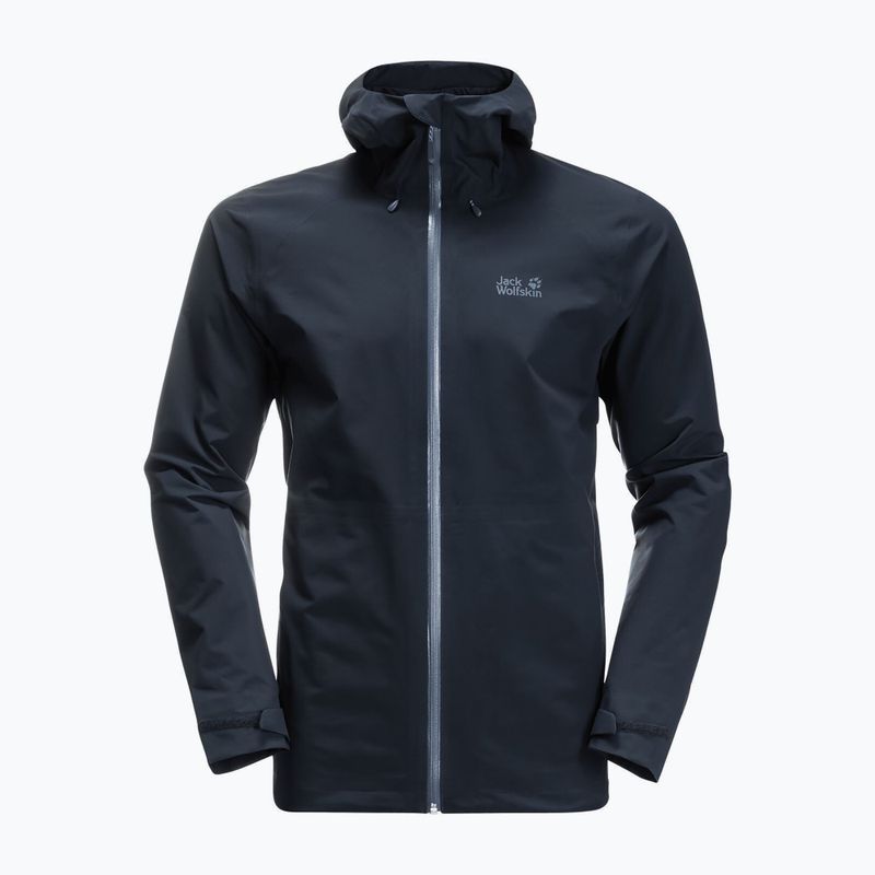 Мъжко хардшел яке Highest Peak тъмносиньо 1115131_1033 на Jack Wolfskin 5