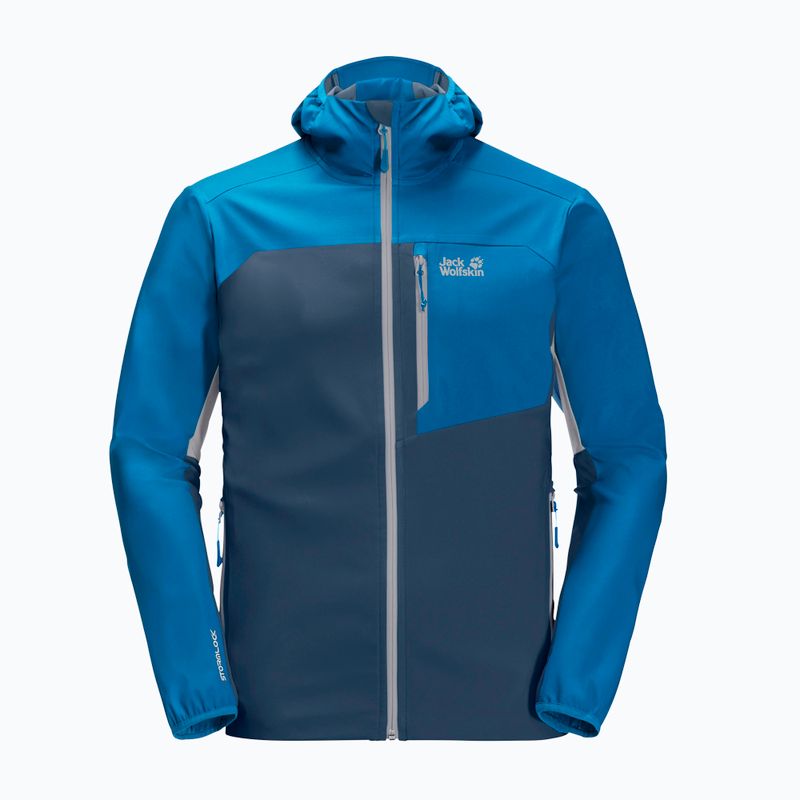 Мъжко софтшел яке Jack Wolfskin Eagle Peak II, синьо 1306911_1361 5
