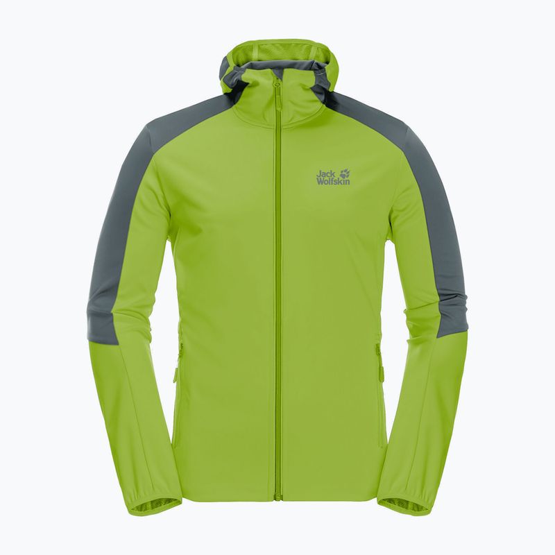 Jack Wolfskin Go Hike мъжко софтшел яке зелено 1306921_4073 4