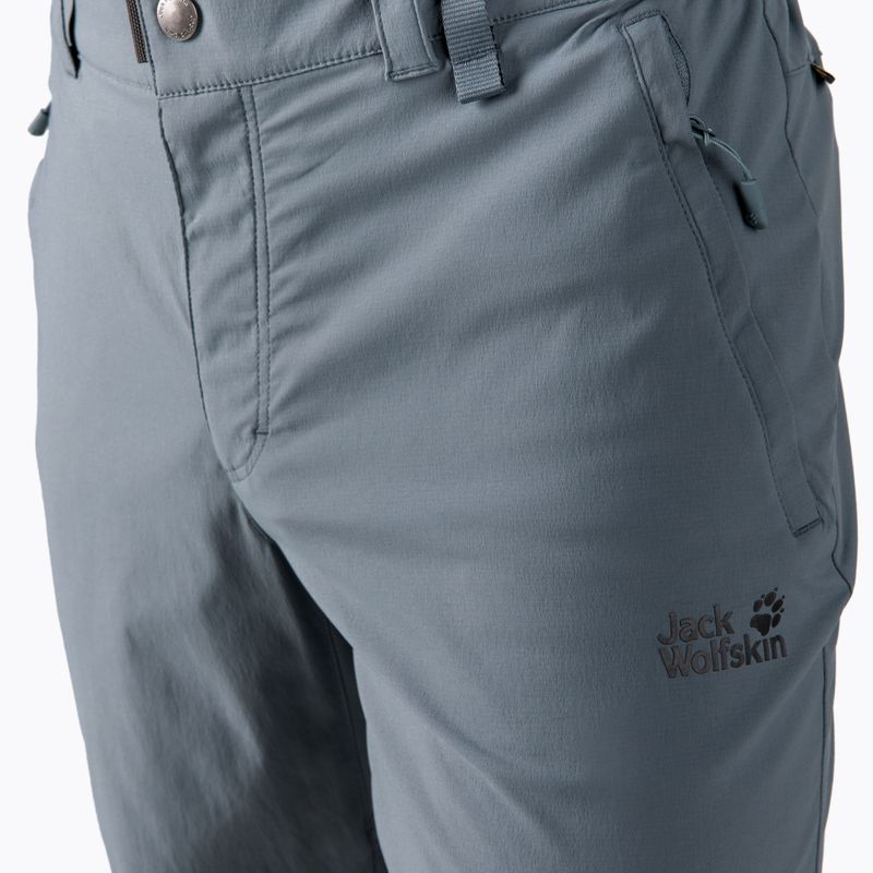 Мъжки софтшел панталони Jack Wolfskin Activate Light grey 1503772_6098 4
