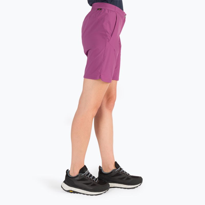 Jack Wolfskin Hilltop Trail дамски шорти за трекинг виолетов кварц 2